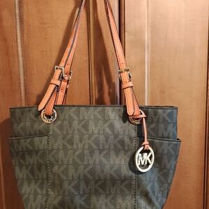 Michael Kors Brown Signature Tote